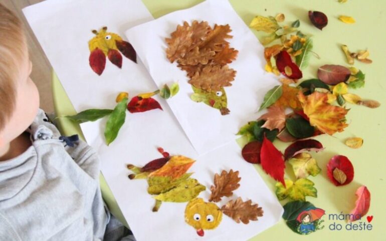 Blätterspiel: 8 Tipps zur Verwendung von Herbstlaub mit Kindern