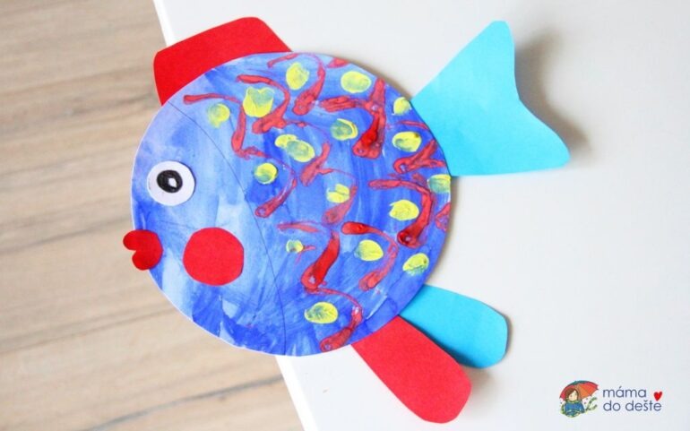 Einfacher Fisch: Sommerkreationen für kleine Kinder